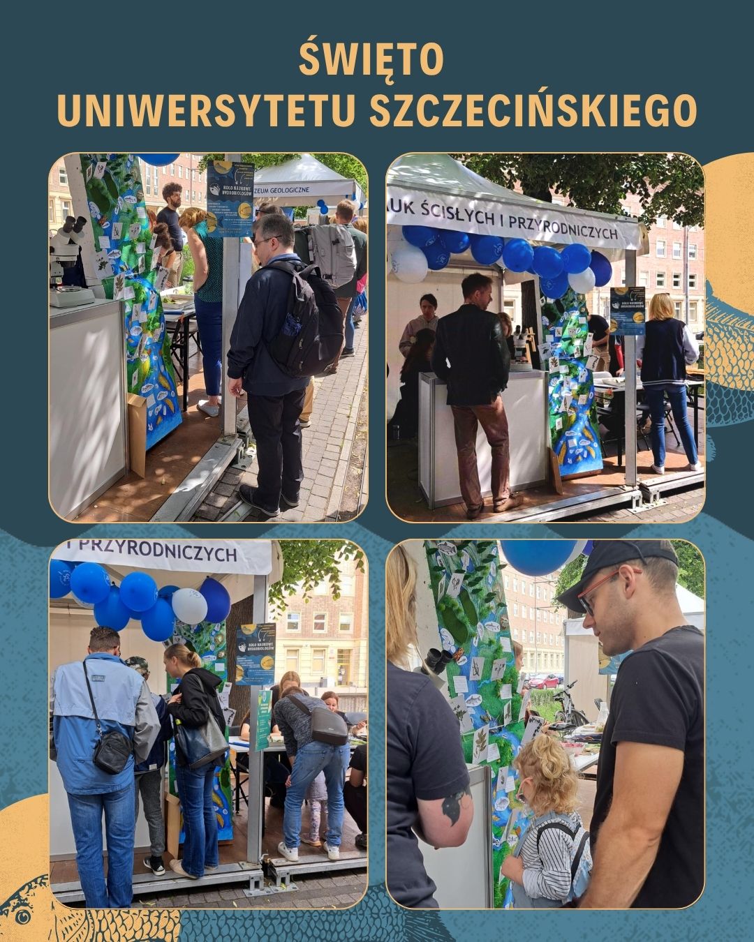 Święto Uniwersytetu Szczecińskiego z Kołem Naukowym Hydrobiologów