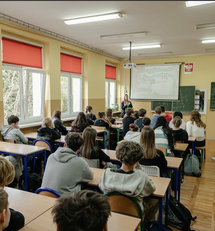 Warsztaty hydrobiologiczne w 1. LO w Gryfinie