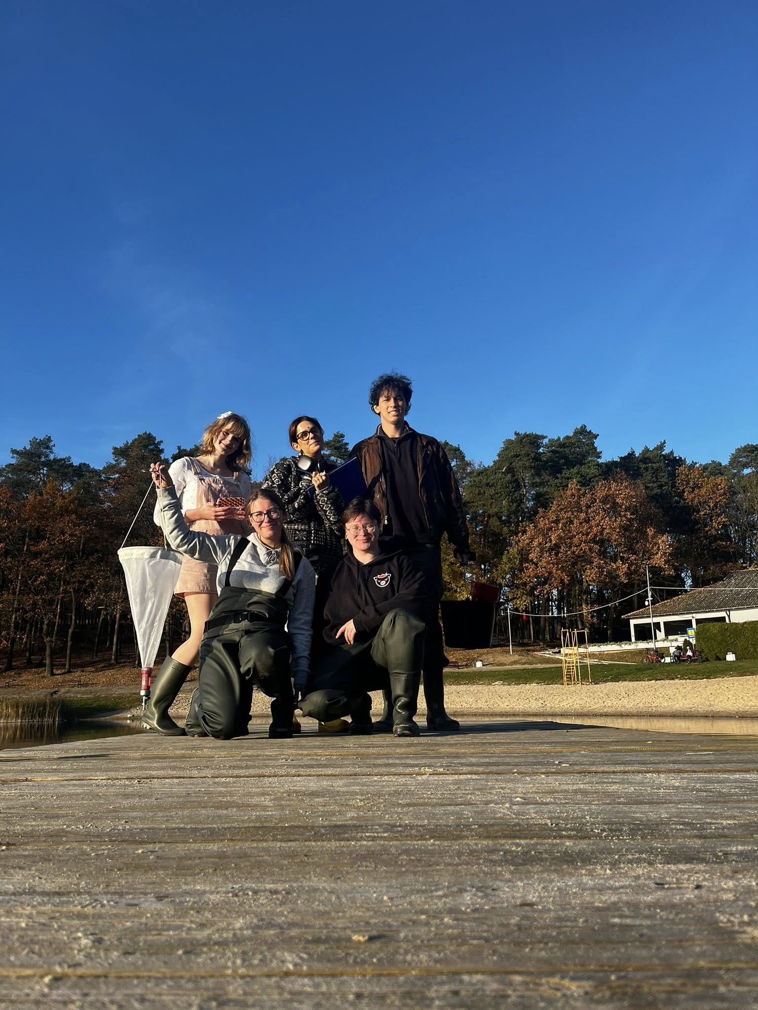 Badania mikrobezkręgowców litoralowych w j. Głębokim